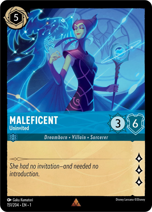 Image for Maleficent - Uninvited (151/204) (The First Chapter) - Disney Lorcana
