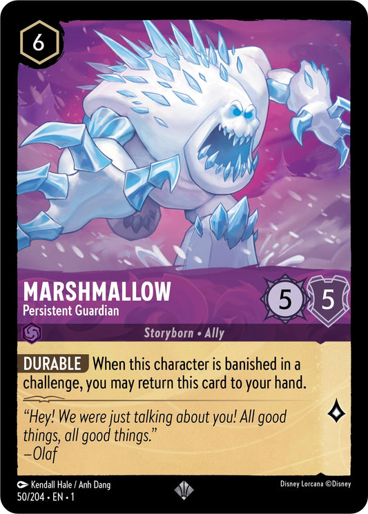 Image for Marshmallow - Persistent Guardian (50/204) (The First Chapter) - Disney Lorcana