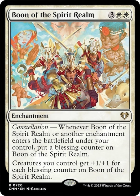 Image for Boon of the Spirit Realm (720) (Commander Masters) - Magic: The Gathering