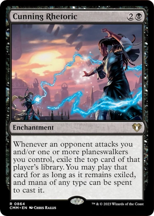 Image for Cunning Rhetoric (864) (Commander Masters) - Magic: The Gathering