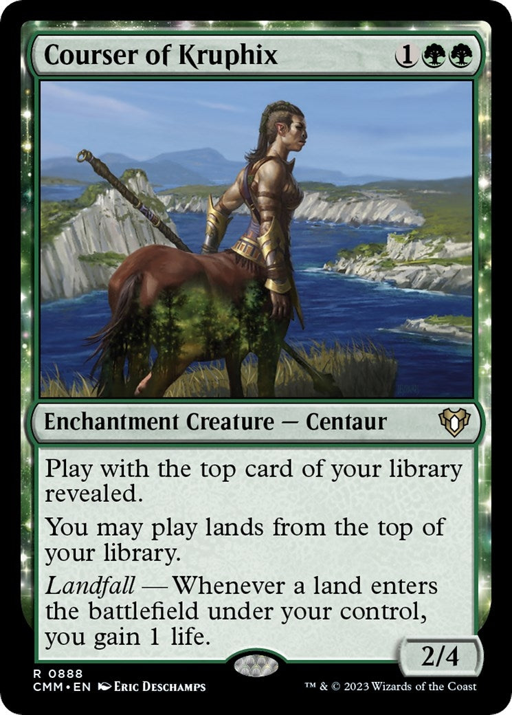 Image for Courser of Kruphix (888) (Commander Masters) - Magic: The Gathering