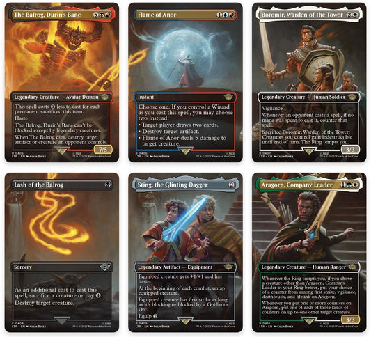 Image for Bridge of Khazad-dum Scene [Set of 6] (405-410) (Universes Beyond: The Lord of the Rings: Tales of Middle-earth) - Magic: The Gathering