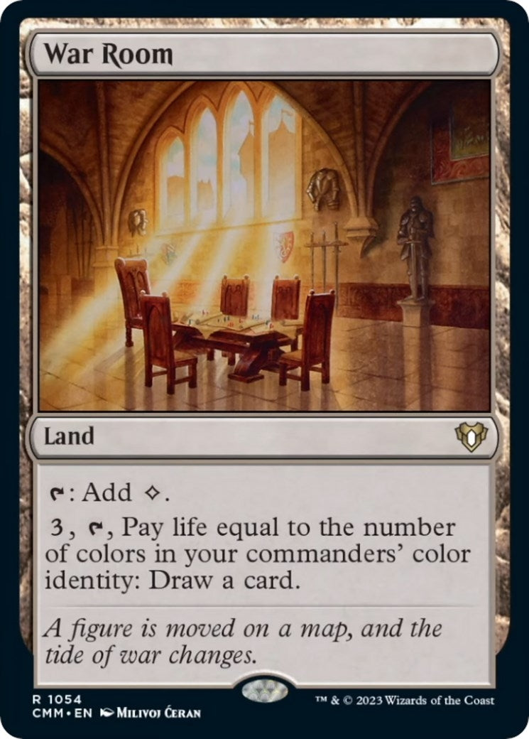 Image for War Room (1054) (Commander Masters) - Magic: The Gathering