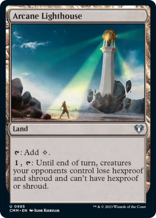 Image for Arcane Lighthouse (985) (Commander Masters) - Magic: The Gathering