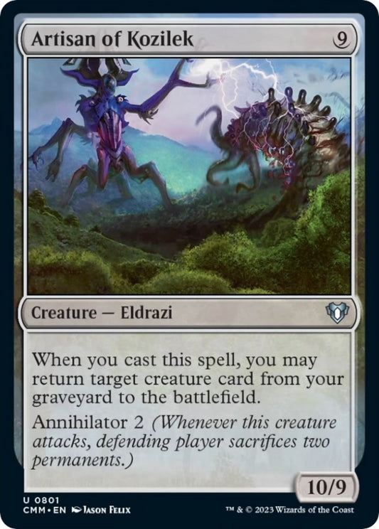 Image for Artisan of Kozilek (801) (Commander Masters) - Magic: The Gathering