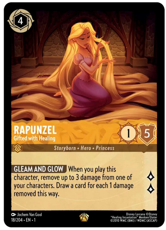 Image for Rapunzel - Gifted with Healing (18/204) (The First Chapter) - Disney Lorcana