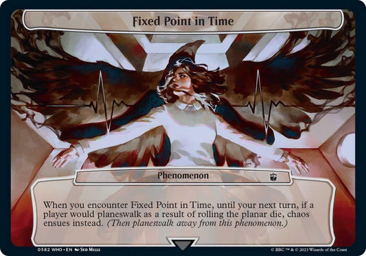 Image for Fixed Point in Time (582) (Planechase: Universes Beyond: Doctor Who) - Magic: The Gathering