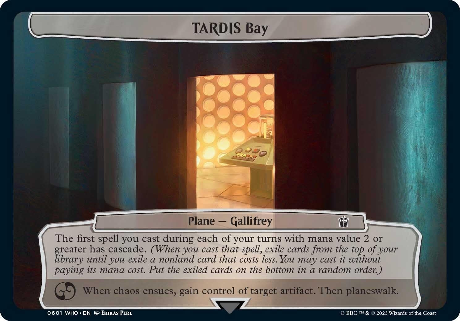 Image for TARDIS Bay (601) (Planechase: Universes Beyond: Doctor Who) - Magic: The Gathering