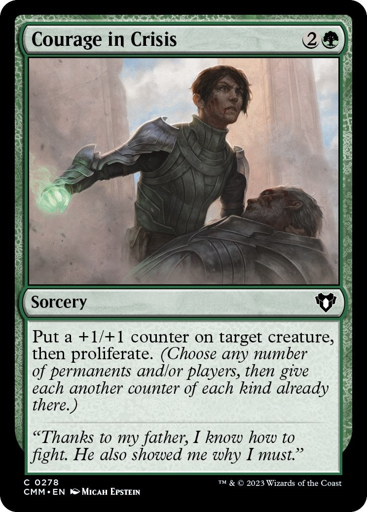 Image for Courage in Crisis (278) (Commander Masters) - Magic: The Gathering