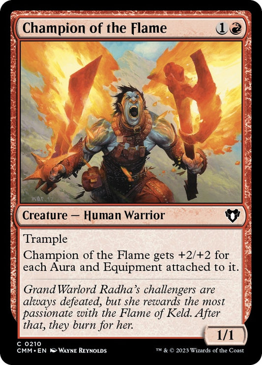 Image for Champion of the Flame (210) (Commander Masters) - Magic: The Gathering