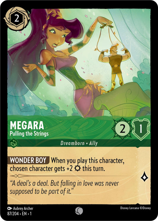 Image for Megara - Pulling the Strings (87/204) (The First Chapter) - Disney Lorcana