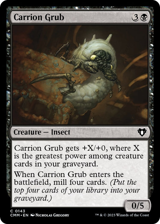 Image for Carrion Grub (143) (Commander Masters) - Magic: The Gathering