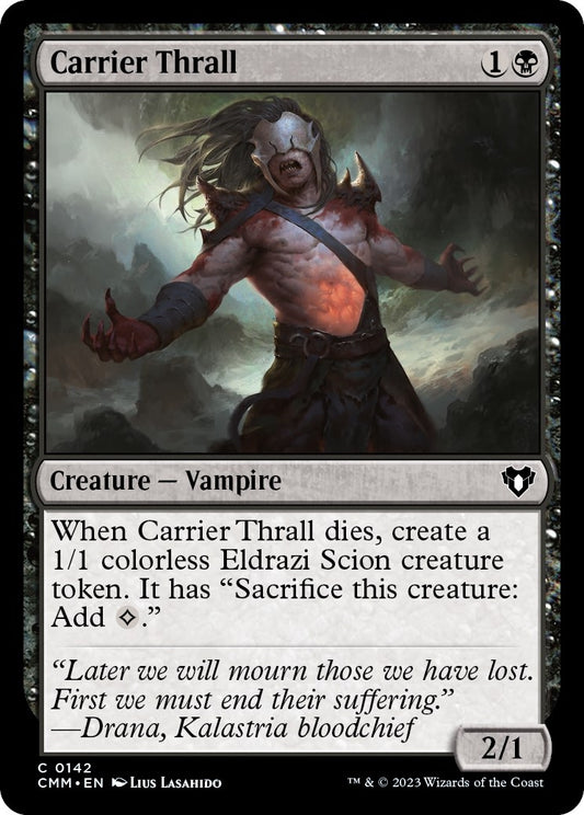 Image for Carrier Thrall (142) (Commander Masters) - Magic: The Gathering
