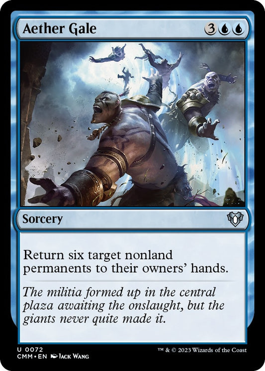 Image for Aether Gale (72) (Commander Masters) - Magic: The Gathering