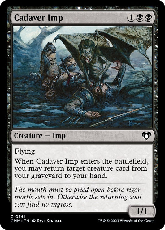 Image for Cadaver Imp (141) (Commander Masters) - Magic: The Gathering