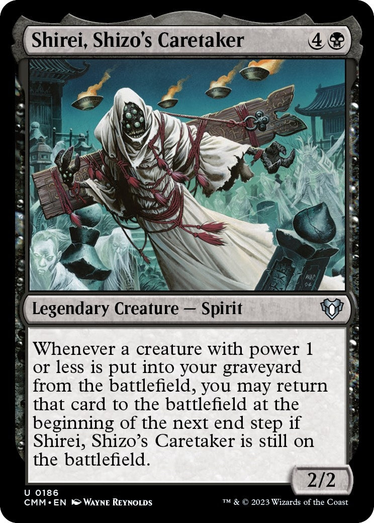 Image for Shirei, Shizo's Caretaker (186) (Commander Masters) - Magic: The Gathering