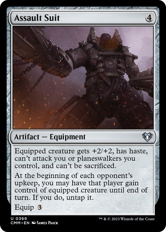 Image for Assault Suit (369) (Commander Masters) - Magic: The Gathering