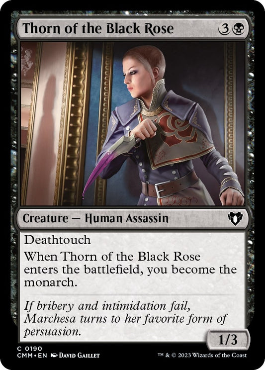 Image for Thorn of the Black Rose (190) (Commander Masters) - Magic: The Gathering