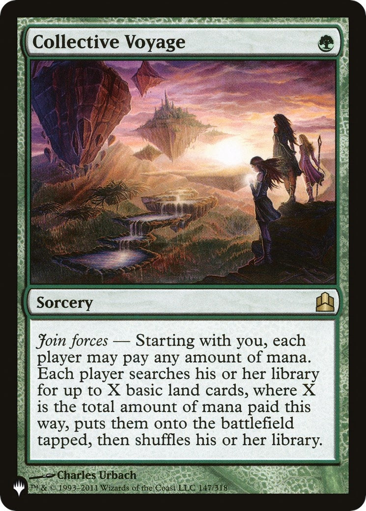 Image for Collective Voyage (147/318) (The List Reprints) - Magic: The Gathering