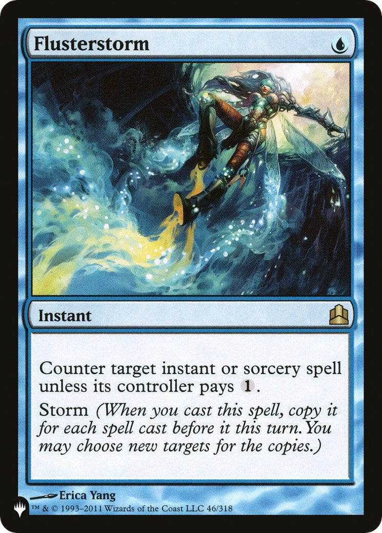 Image for Flusterstorm (46/318) (The List Reprints) - Magic: The Gathering
