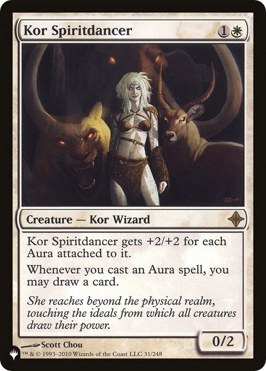 Image for Kor Spiritdancer (31/248) (The List Reprints) - Magic: The Gathering