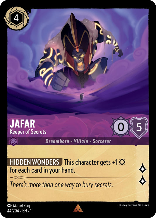 Image for Jafar - Keeper of Secrets (44/204) (The First Chapter) - Disney Lorcana