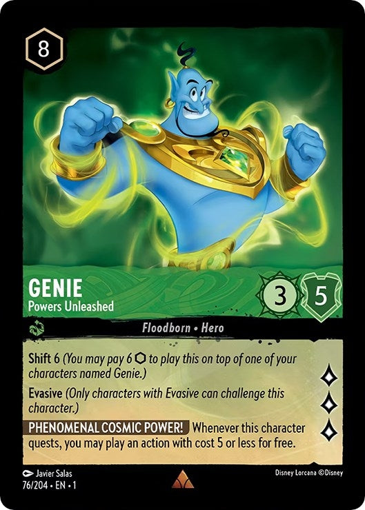 Image for Genie - Powers Unleashed (76/204) (The First Chapter) - Disney Lorcana