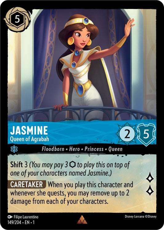 Image for Jasmine - Queen of Agrabah (149/204) (The First Chapter) - Disney Lorcana