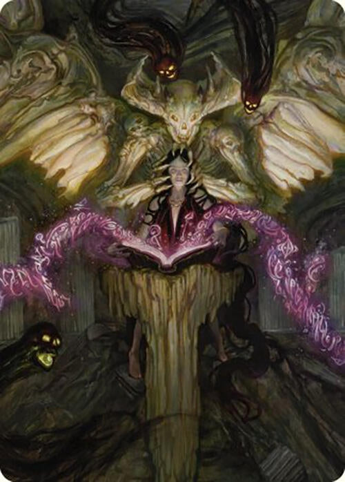 Image for Demonic Tutor Art Card (64) (Art Series: Commander Masters) - Magic: The Gathering