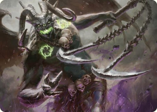 Image for Archfiend of Despair Art Card (12) (Art Series: Commander Masters) - Magic: The Gathering
