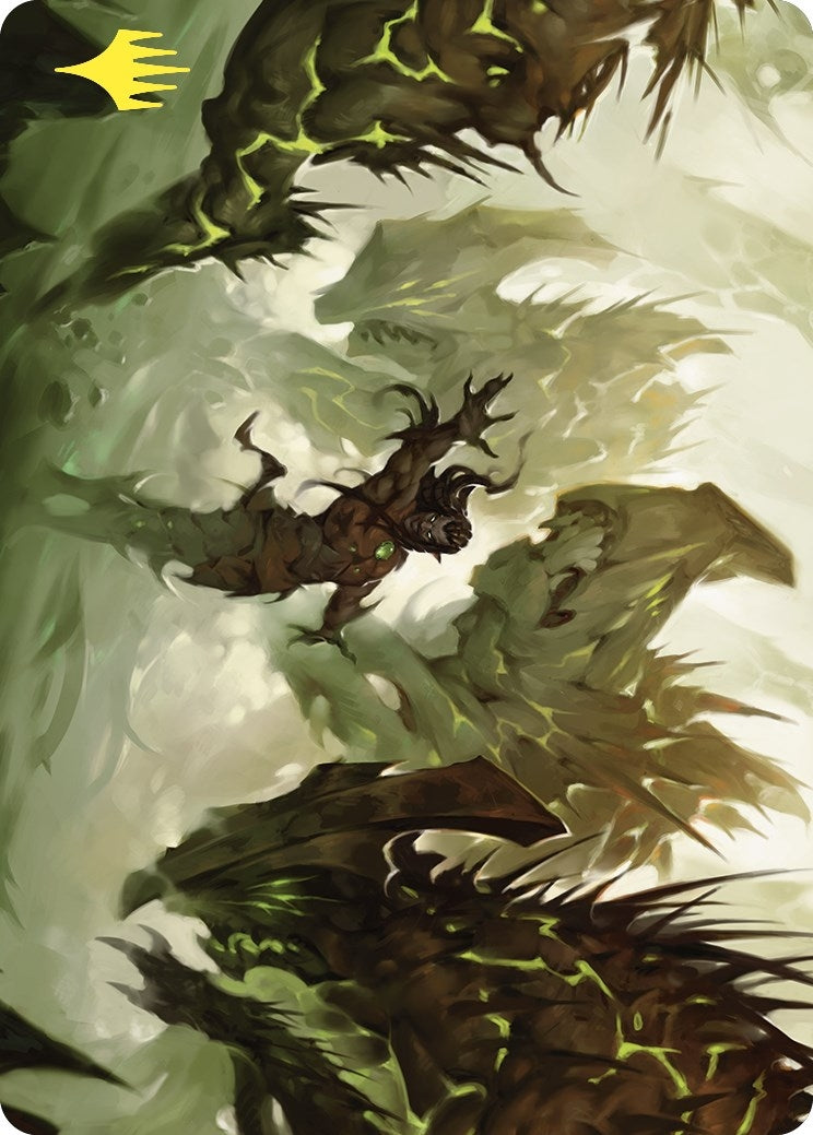 Image for Ezuri's Predation Art Card (Gold-Stamped) (23) (Art Series: Commander Masters) - Magic: The Gathering