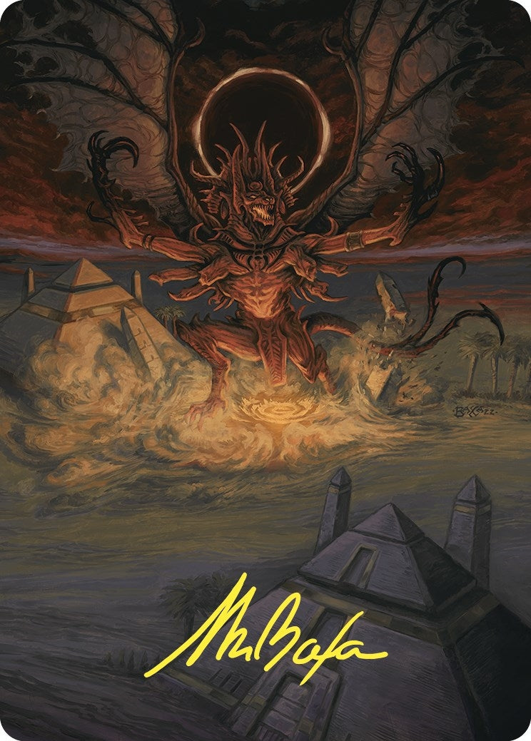 Image for Dread Return Art Card (Gold-Stamped Signature) (36) (Art Series: Commander Masters) - Magic: The Gathering