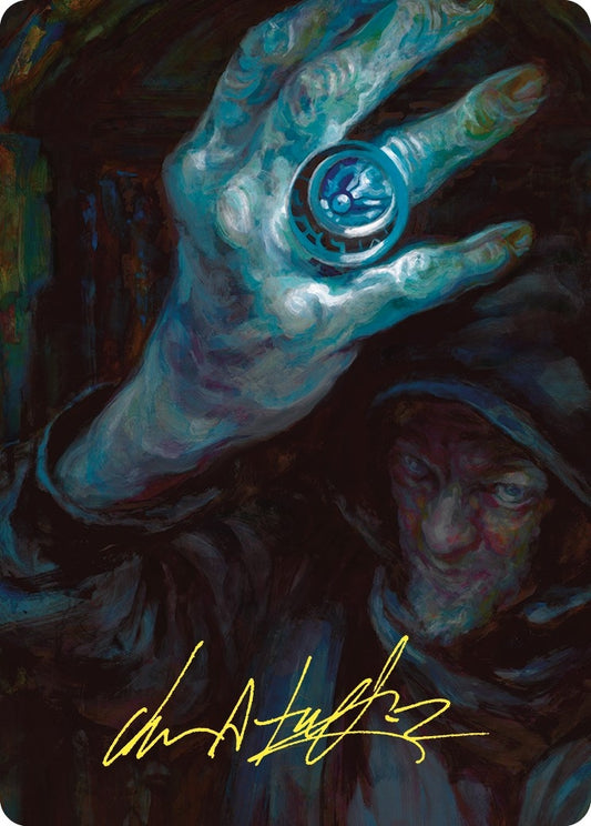 Image for Arcane Signet Art Card (Gold-Stamped Signature) (44) (Art Series: Commander Masters) - Magic: The Gathering