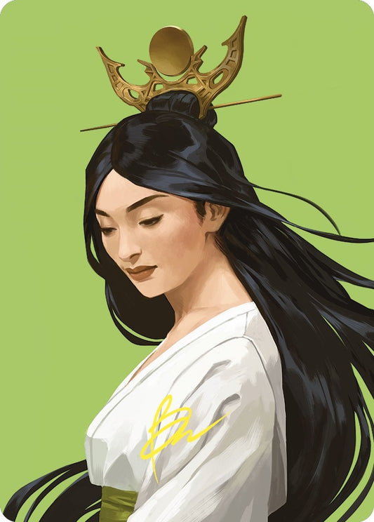 Image for Azusa, Lost but Seeking Art Card (Gold-Stamped Signature) (56) (Art Series: Commander Masters) - Magic: The Gathering