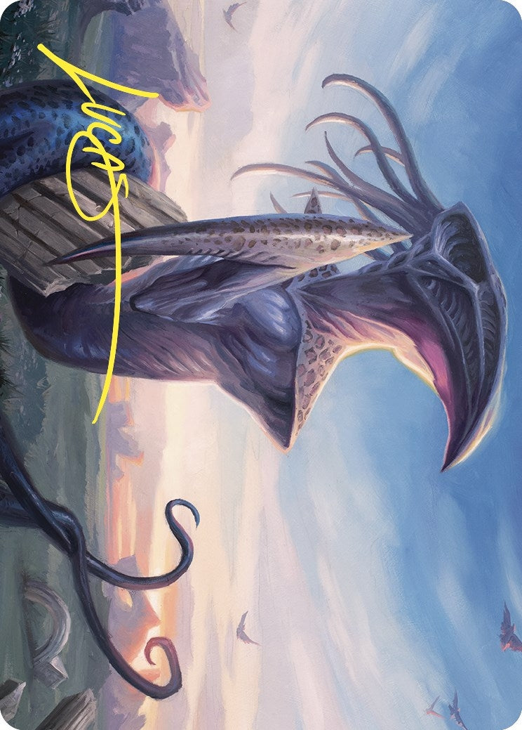 Image for Sentinel Sliver Art Card (Gold-Stamped Signature) (76) (Art Series: Commander Masters) - Magic: The Gathering