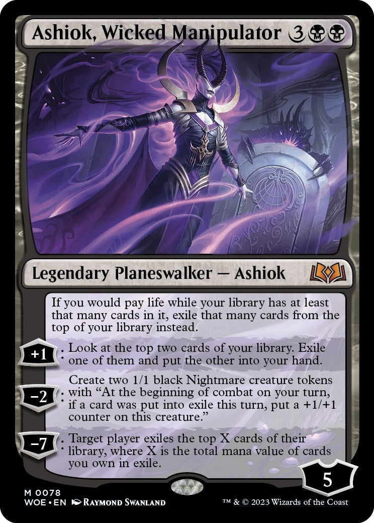 Image for Ashiok, Wicked Manipulator (78) (Wilds of Eldraine) - Magic: The Gathering