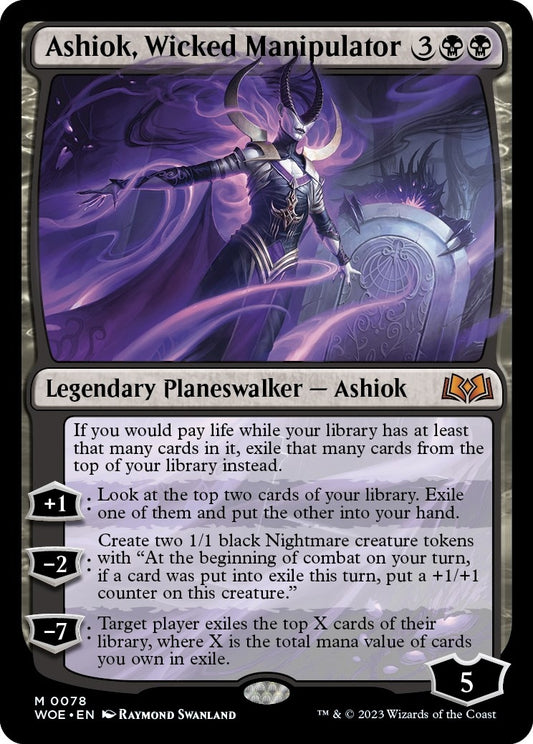 Image for Ashiok, Wicked Manipulator (78) (Wilds of Eldraine) - Magic: The Gathering