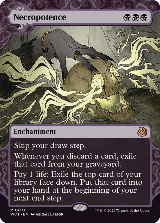 Image for Necropotence (31) (Wilds of Eldraine: Enchanting Tales) - Magic: The Gathering