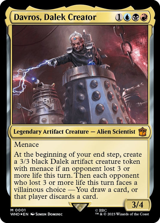 Image for Davros, Dalek Creator (1) (Universes Beyond: Doctor Who) - Magic: The Gathering