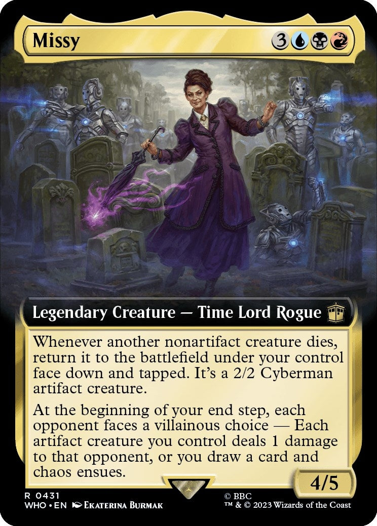 Image for Missy (Extended Art) (431) (Universes Beyond: Doctor Who) - Magic: The Gathering