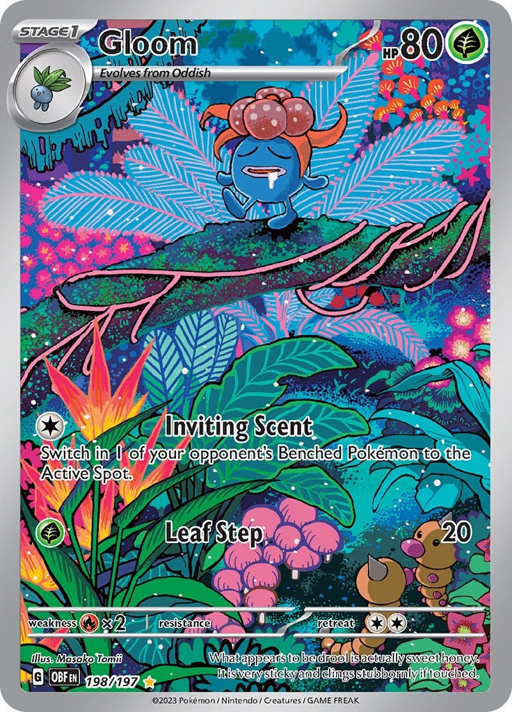 Image for Gloom (198/197) (SV03: Obsidian Flames) - Pokemon