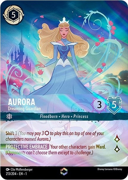 Image for Aurora - Dreaming Guardian (Enchanted) (213/204) (The First Chapter) - Disney Lorcana