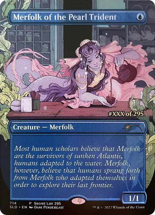 Image for Merfolk of the Pearl Trident (Serial Numbered) (714) (Secret Lair Drop Series) - Magic: The Gathering