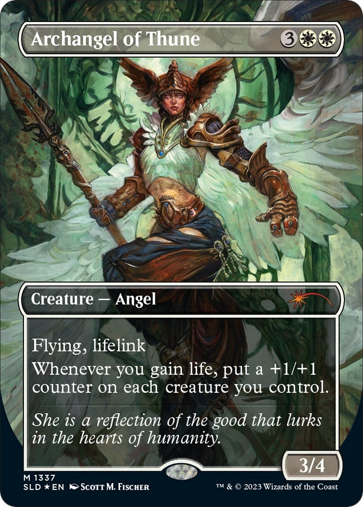 Image for Archangel of Thune (1337) (Secret Lair Drop Series) - Magic: The Gathering