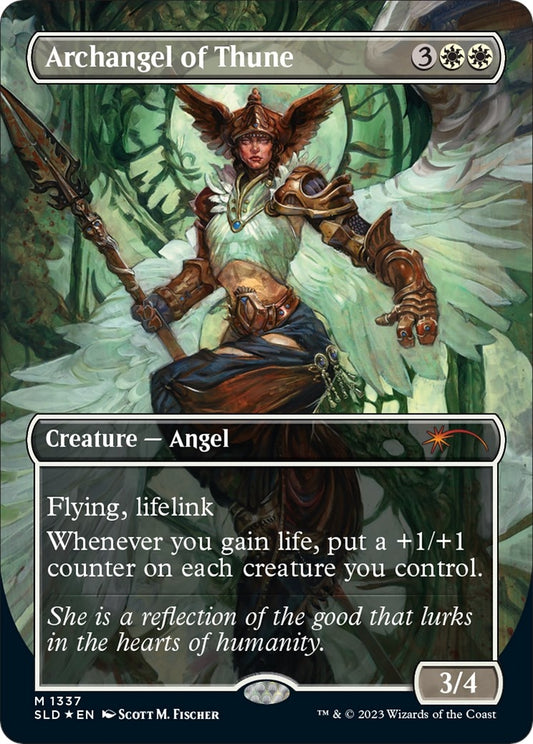 Image for Archangel of Thune (1337) (Secret Lair Drop Series) - Magic: The Gathering