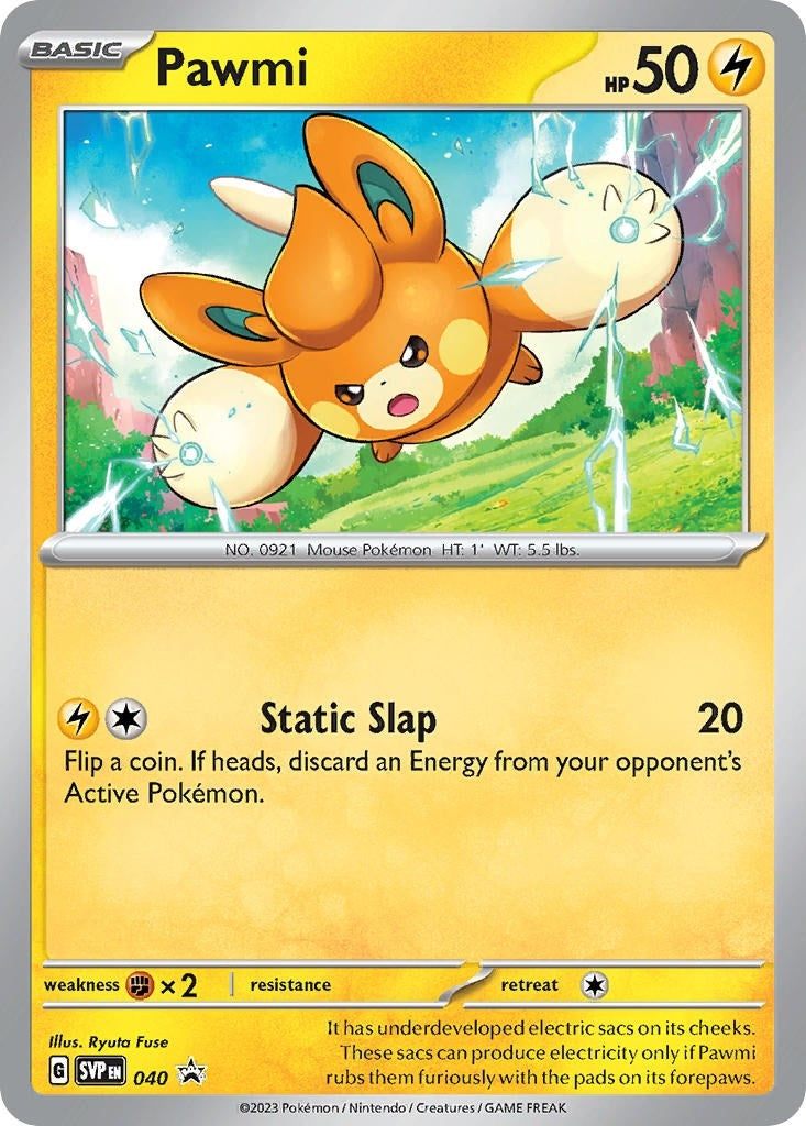 Image for Pawmi - 040 (040) (SV: Scarlet & Violet Promo Cards) - Pokemon