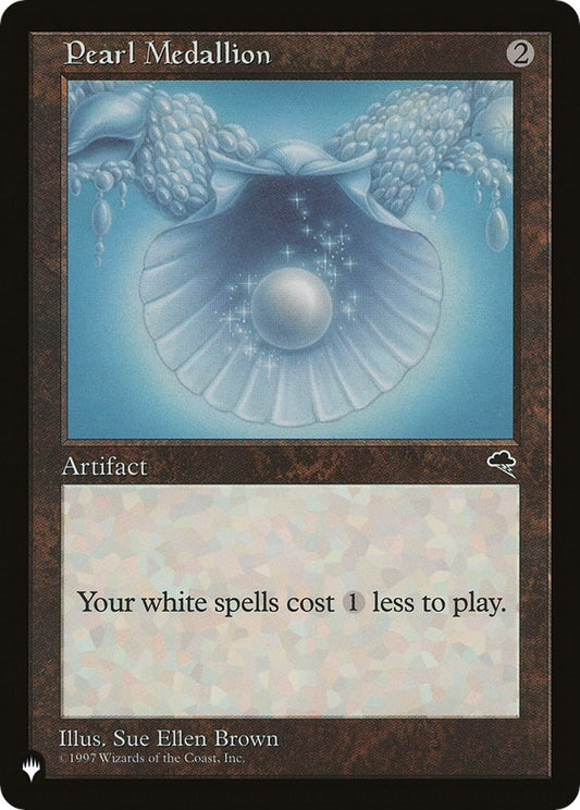Image for Pearl Medallion (The List Reprints) - Magic: The Gathering
