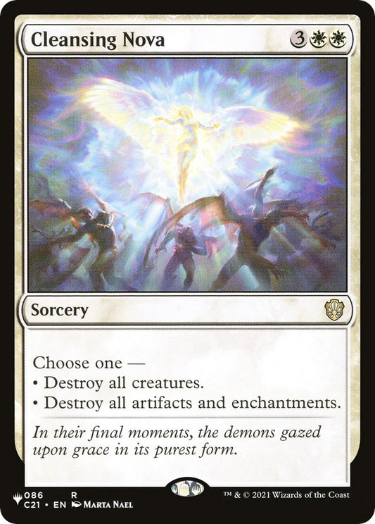 Image for Cleansing Nova (86) (The List Reprints) - Magic: The Gathering
