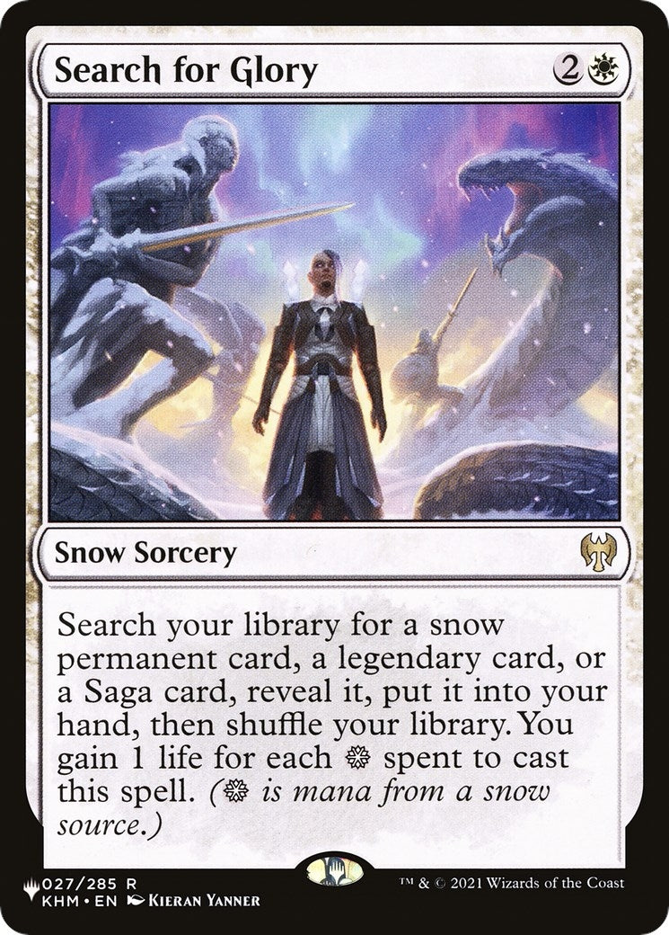 Image for Search for Glory (27) (The List Reprints) - Magic: The Gathering