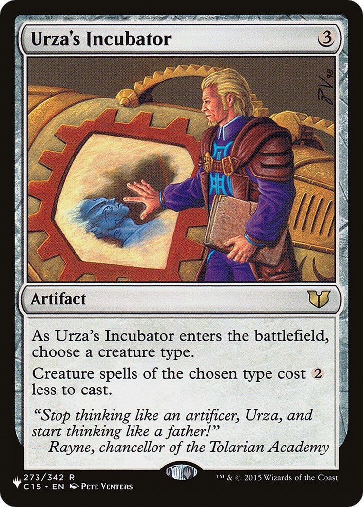 Image for Urza's Incubator (273) (The List Reprints) - Magic: The Gathering